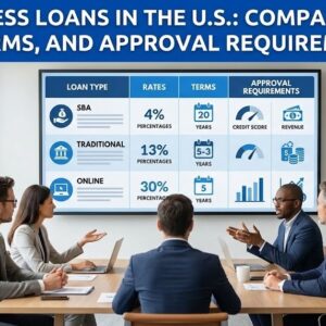 Business Loans in the U.S.: Compare Rates, Terms, and Approval Requirements